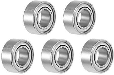 XYWHPGV R155ZZ Deep Groove Ball Bearing 5/32x5/16x1/8 Double Shielded ABEC-3 Bearings 5-Pack(73cf5 a85aa 4eb7c 2c9d3 20730 d2182