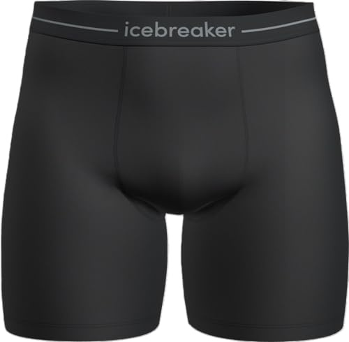 Icebreaker Herren Merino 150 Anatomica Long Boxers Unterwäsche (1er Pack)