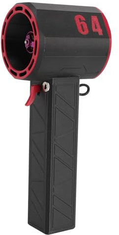 Jet Dry MINIS-Gebläse, 1200 G Schub, Tragbares Luftgebläse mit Bürstenlosem 64-Mm-Motor, übergroßes Auto-Trockner-Luftgebläse, Turbo-Jet-Ventilator, 64 Mm Superelektrischer