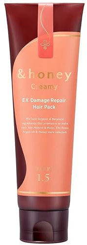 &honey Deep Moist Melty Damage Tiefenfeuchtigkeits-Haarmaske 1,5-Schritt Intensive Pflege mit Organischem Honig 130 g (Traumbeere Honigduft)