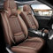maiqiken Autositzbezug für Infiniti Q50 Hybrid, M45, M56, M56X, G25; Komplettset 5-Sitze, Deluxe - Braun