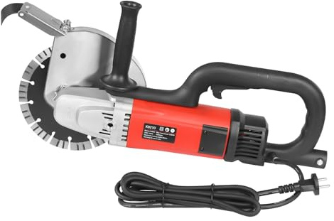 Hanmorfarbi Elektrische Betonschneidemaschine, 5200 W / 7000 U/Min SpezialsäGe FüR Rote Ziegel Und Beton, 68 Mm Schnitttiefe, BetonsäGe