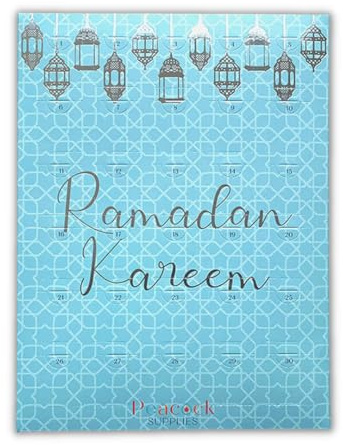 Ramadan Chocolate Countdown-Kalender – Blau & Silber