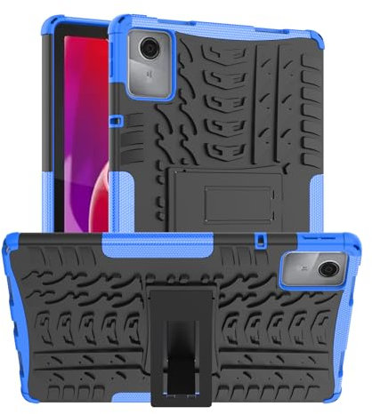 XITODA Custodia per Lenovo Tab M11 2024 TB-330FU/TB-331FC/TB-330XU - Protezione in Silicone & PC Duro Stand Cover per Lenovo Tab M11 11 pollici Tablet,Blu scuro