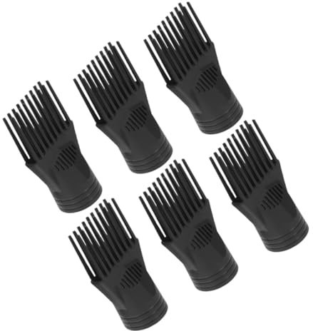 Ipetboom 6stücke Föhnteil Ersatz-föhnkamm Haartrocknerkammaufsatz Haartrockner-trockendüse Diffusordüsen Universaldiffusor Für Haartrockner