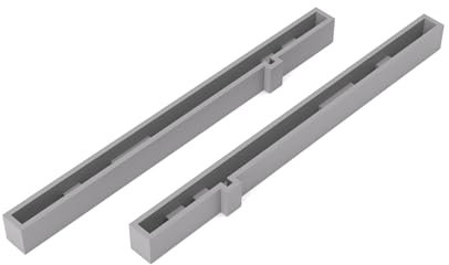 PRIWAS End Caps / Protective Caps Suitable for Bosch Professional Guide Rails FSN