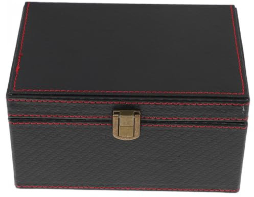 ABOOFAN Faraday Autoschlüssel Organizer Box Carbonfaser Schutzhülle Mit Rfid-abschirmung Multifunktionale Aufbewahrung Für Schlüssel Smartphones Münzen Kratzfeste Kompakte Autoschlüsselbox