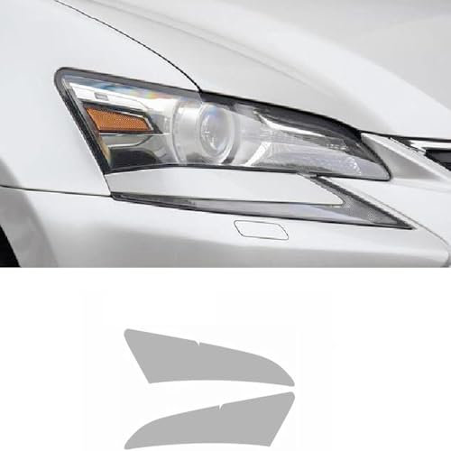 Auto Scheinwerfer Folie Für Lexus GS 2015–2020 GS 350 300 Zubehör Auto Scheinwerfer Schutz Tönungsfolie Rauch schwarz TPU transparent Aufkleber fit