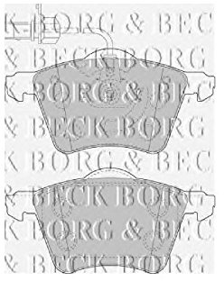Borg & Beck BBP1498 Brake Pads To Fit VW Transporter 96-