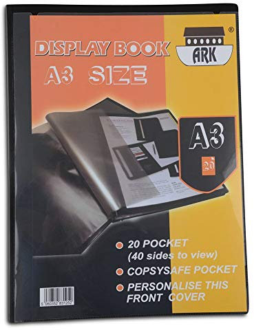 Ark Sichtbuch A3 (für Präsentationen) 20 Taschen (40 Seiten)