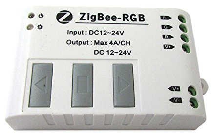 WiFi Zigbee Slave Led Controller RGB Full Colore Per Strip Led 12V 24V 4AX3 WF323
