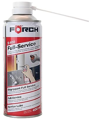 Full-Service - 400ml - silikonfrei, Reinigt und schützt! Schützt Metalloberflächen vor Korrosion durch Feuchtigkeit, Seeluft und aggressive Industrieatmosphäre. Löst Farbstiftflecken, Fett, Teer, Gummi, Klebstoffreste und Kalkrückstände.