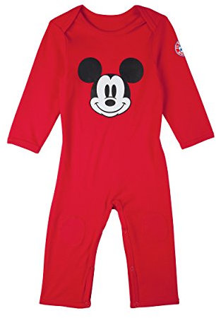 FC Bayern München Baby Strampler Disney Mickey Mouse, Babystrampler, Strampler, Gr. 74