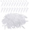 Chudian 500Pcs 1.5ml Tube à Centrifuger en Plastique,Tubes à Essai en Plastique pour Centrifugeuse Flacon avec Couvercle Transparent pour Conteneur de Stockage d'Échantillons en Laboratoire