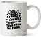 Hippowarehouse My Oat Milk Frees All The Cows from The Yard Printed Mug Cup Ceramic 10oz