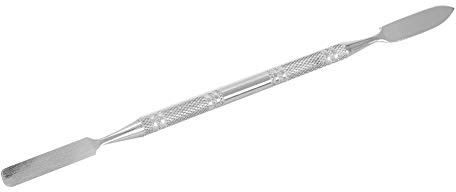 Scar Wax Spatula, Doppelseitiger Narbenwachs-Spatel-Applikator aus Edelstahl für Spezialeffekte FX-Make-up-Werkzeug für professionelles Bühnen-Make-up mit Spezialeffekten(L)