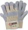 GUARD 5-5 Paar Leder Arbeitshandschuhe (Gr. 9 / L) - robuste Bau- und Gartenhandschuhe - Rindspaltleder
