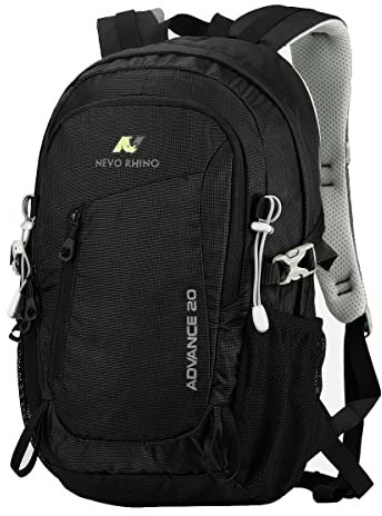 LOCAL LION Wanderrucksack 20l, Fahrradrucksack Rucksack Wandern, Reiserucksack Daypack für Damen und Herren wasserabweisend klein zum Wandern Bergsteigen Reisen