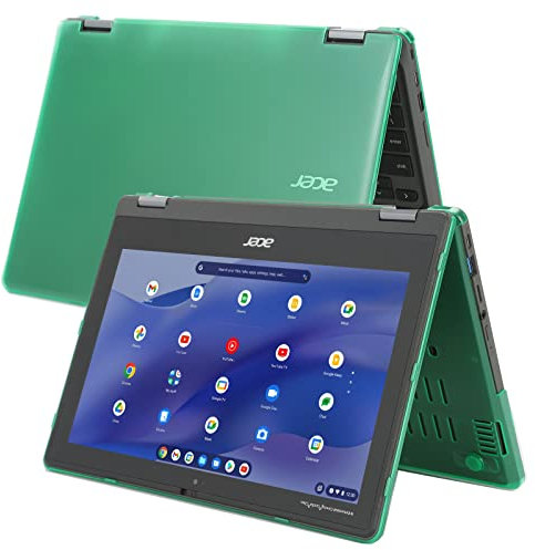 mCover Hartschalen-Schutzhülle, nur kompatibel mit 29,5 cm (11,6 Zoll) Acer Chromebook Spin 511 R753T Serie 2-in-1-Laptop-Computer (nicht kompatibel mit anderen Acer-Modellen), Grün