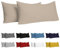 Dreamzie Kissenbezug 40x70 (Set mit 2) - 100% Jersey Baumwolle 150 g/qm Kissenbezüge -Beige - Für Kissen 40x70 cm - Kissenhülle - Kissenbezug - Resistent und Hypoallergen