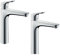 Lot 2 mitigeur lavabo HANSGROHE Focus H190 Eco C3, avec tirette chromé