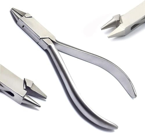 Hochwertiges Zangen-Set für präzise Drahtbiege-Schleifen in der Kieferorthopädie - Professionelle chirurgische Instrumente für perfekte Anwendungen in der Zahnmedizin(Bird Beak Plier)