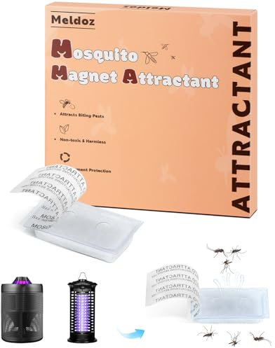 Meldoz Octenol Mückenlockstoff für Insektenvernichter Magnet Beißende Insektenköder für Fliegenfallen (1 Pack)