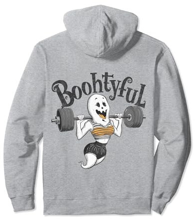 Boohtyful Funny Pump Cover Fitness Gym-Rat Powerlifting Pullover Hoodie