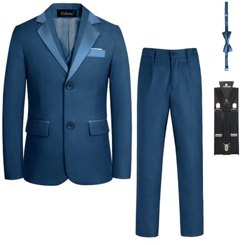 LOLANTA kostymer för pojkar, smoking, formell blazer, servitör, kostym, smal passform, för bröllopsfest