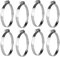 8 Pcs Abrazaderas Metalicas para Tubos, Abrazaderas de Acero Inoxidable Ajustable 70-90 mm, Abrazaderas de Tubo, Abrazaderas de Manguera de Acero Inox para Mangueras Tubería de Agua Piscina