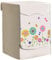 Tumble Dryer Cover Washing Machine Cover 24x33x22 Inch Washer and Dryer Covers with Fastening Tape ＆ Zipper Flower Printed Waterproof and Dustproof,L