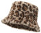 Leopardenmuster Fischerhut, Reversibel Fischerhüte, Anglerhut, Sommer Sonnenhut, für Damen und Herren, Urlaub, Wandern, Camping, Einkaufen