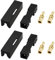 YINETTECH 2 Sets Glasfaserkabel-Stecker Reparatur 61136906535 Kompatibel mit BMW, Mercedes, Audi Schwarz