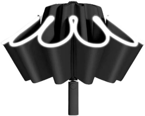 VXXTYB Regenschirm sturmfest,für BMW 1er E81 E82 E87 E88 F20 F40 F52 116i M135i,Winddichter Schirm - Teflonbeschichtung, ergonomischer Griff Regenschirm,A