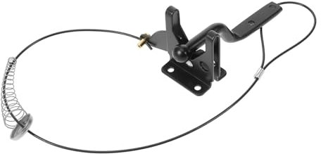 Gadpiparty Fence Door Lock Small Locks Fences Gate Lock Fence Latches for Gates Gate Latch Hidden Door Latch Door Hardware Farm Gate Hinges Farm Garden Hinge Gate Closer Black Metal