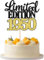 1 Stück Limited Edition 1950 Tortendeko Glitzer 75th Glitzer Kuchen Deko Prost auf 75 Jahre 75 & Fabelhaft Cake Topper für Männer und Frauen Geburtstag Party Kuchen Dekoration Schwarz Gold