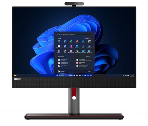 Lenovo ThinkCentre M90a Intel� Core??? i5 i5-14500 60,5 cm [23.8] 1920 x 1080 Pixel PC All-in-one 16 GB DDR5-SDRAM 512 GB SSD Windows 11 Pro Wi-Fi 6E [802.11ax] Nero (Lenovo ThinkCentre M90a G5 i5-1