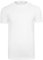 Build Your Brand Maglietta da uomo, girocollo, basic, disponibile in diversi colori, taglie da XS a 5XL, Uomo, T-shirt, BY004, bianco, XS