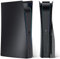 TESSGO PS5 Black Face Plate Cover Shell Skin Case for Playstation 5, PS5 Console Cover Accessories for Disc Version