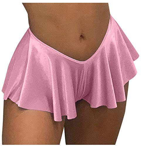 Women's Mini Skirt Sport Fitness Yoga Skort Ruffle Lingerie Skirts Cosplay Gothic Skirt Pleated Skirt High Waist Short Skirt Skater
