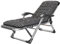Gartenstuhl Sonnenliege Hoch Senioren mit Kissen Saunaliege Auflage Extrabreit Liegestühle Liege mit Kissen Gartenliege Liegender Recliner Relaxliege für Erwachsene, Reisen, Büro, Angeln (Farbe : #2