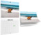 Ellxen Pooping Dogs Calendar 2024, Dogs Pooping In Beautiful Places CalendarLustiger 2024 Hündchen Kalender Wandkalender, Geschenk Für Freunde, Familie, Nachbarn (Strandhund A)