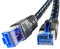 Cat 8 Cable Ethernet 1 metros - Ercielook cable LAN blindado profesional con conector RJ45, de alta velocidad de 40 Gbps y 2000Mhz Cat8 cable de red para router/juegos/módem