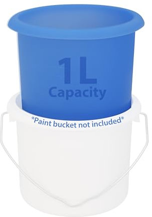 Axus Decor Flex E-Liner 1 Litre Paint Kettle Liner, Durable Coated Silicone Paint for Easy Cleanup & Eco-Conscious Painting E-Liner Silicone Inlet (Bucket not Included)