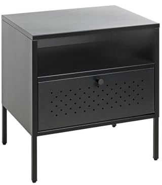HAKU Konsole, schwarz, Metall - Maße: B 45 x H 50 x T 35 cm, Style: Modern