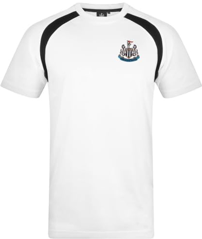Newcastle United FC Boys T-Shirt Poly Top Kids Official Football Gift