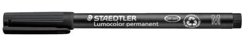 Lumocolor 317-9 Permanentmarker schwarz - mittel, 1 mm, 1 Stück