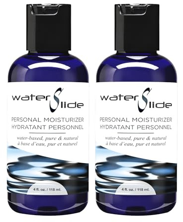 Earthly Body Waterslide Lubricant, 4 ounce Bottle