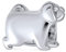 Bling Jewelry Personalisieren Sie Bff Hündchen-Haustier-Liebhaber Charme Mops Bulldogge Hund Bead Charm Für Frauen Für Jugendliche Oxidiert .925 Sterlingsilber Passt Europäisches Armband