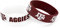 Aminco Herren-Silikon-Gummi-Set, 2er-Pack Sport-Fan-Armbänder, Team-Farben, Texas A M Aggies US